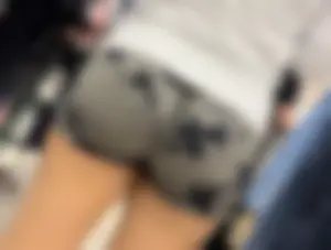 Tight sweet ass eating these shorts drove me crazy  (OC)