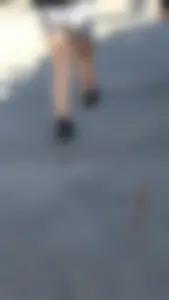 Tight shorts on this teen at the carnival