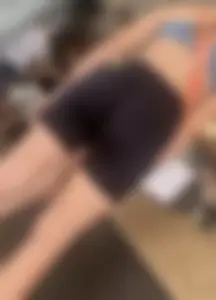 Awesome duo in spandex shorts vpl