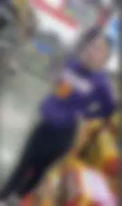 College Blonde Pawg at retail store showing off that booty(oc)(vtl)
