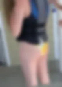 Candid girlfriend in her underwear creepshots