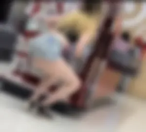 College party girls Roaming around Target
