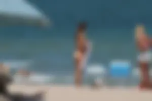 Collection of milfs in bikinis on the beach