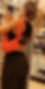 Smokin blonde in yoga pants walmart