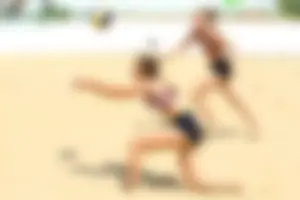 Sexy beach volleyball girls