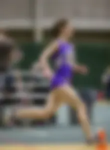Canadian girls at an Alberta track and field tournament