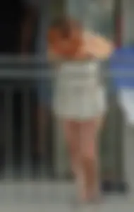 Hot milf next door hanging panties, showing pokies and wearing underwear