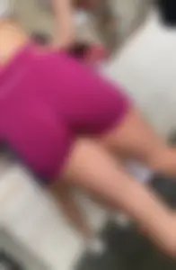 Pink alphalete baddie on boardwalk(OC)