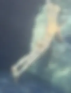 Sexy Tall Blonde in Blue Bikini caught underwater🌊