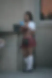 Two sexy Tilted Kilt employees showing cleavage and cheeks