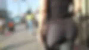 One of my best catches - Big Bubble Booty Latina in spandex gym with ponytail