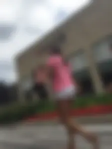 Girl in Mini Shorts Street Creepshots