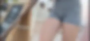 Could have watched all day. Skin tight grey shorts