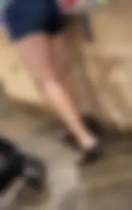 Milf s in jean shorts