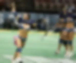 Sexy female football players with hot bodies