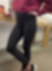 Jaw dropping milf wearing tight lululemon leggings