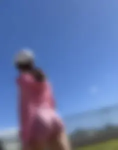 Cute babe with the Bubble but working Out  / Not OC