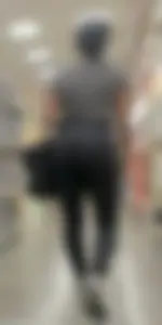 Some quick caps of this fine black MILF her ass had me drooling!