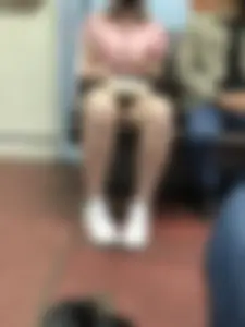 Flat Ass in Shorts and Nice Legs Subway Train and Escalator Creepshots Gallery