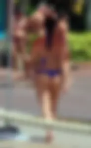 Candid beach and bikini babes