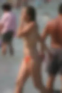 Sexy candid topless and nude beach girls