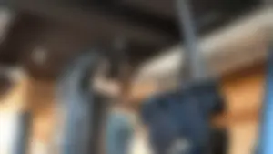 Sexy Short Gym Girl Jumping and Stratching her Ass to Use the Machine (OC and GIF)