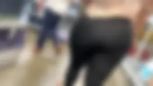 Thick Latina Bending Over