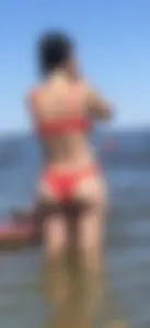Milf/hotwife ocean beach bubble