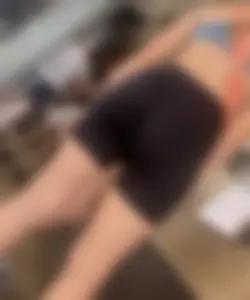 Awesome duo in spandex shorts vpl