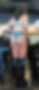 Sexy Latina in bikini