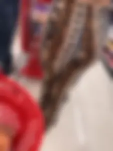 [OC] Tight College Chick with a Booty in Patterned Flare Leggings