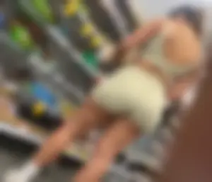 Beautiful thick girl in tight shorts part 2