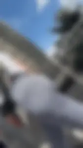 Brunette with nice ass in grey leggings (gif + closeups)