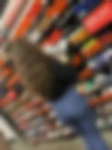 WHITE GIRL NON-STOP BENDING OVER + VPL  [ NOT OC ]