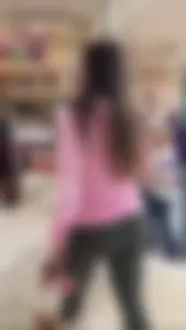 Booty in Yoga Pants Mall Candid Gallery