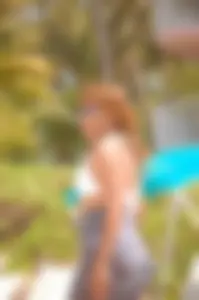 Bunch of sexy girls and milfs in bikinis at the beach