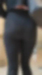 (NOT OC) Big juicy butt in leggings