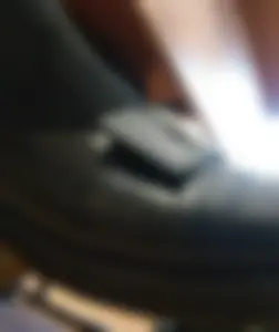 Creepshots Gallery of a College Teen’s Feet in Boots and Black Pantyhose