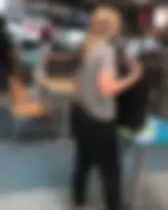 Tight blonde pawg