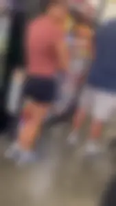Slim Thick Latina In Tight Shorts