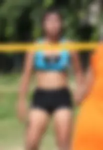 Thai candid volleyball girls