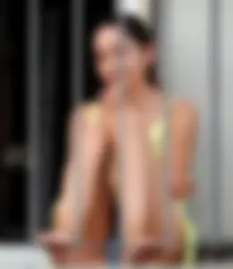 Neighbor student upskirted showing her panties and in bikinis