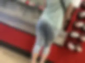 Saw this Gilf walk into the gas station and I couldn’t stop myself from following her