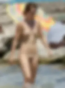 Nude beach and topless girls