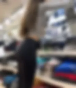 Employees Tight Ass in Black Lulus (Not OC)