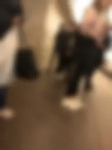 Cute Ass in Tight Black Jeans Subway Closeup Creepshot