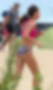 Beach and bikini girls