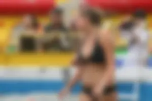 Boryeong Mud Fest 2008 girls mostly in bikinis