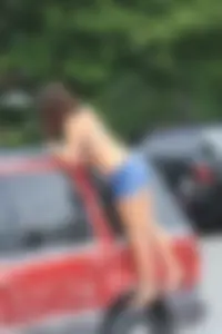Various sexy girls at car washes in bikinis