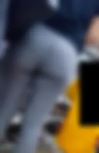 Milf VPL in Grey Leggings